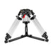 Proaim HD Mitchell Baby Camera Tripod Stand w Lever-Friction with Aluminum Spreader