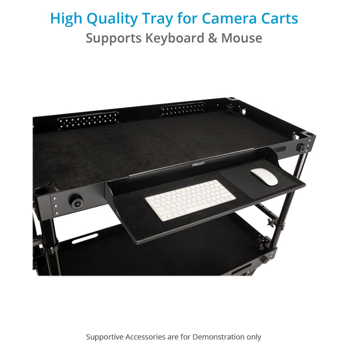 Standard Plus Accessory Rack for Video Camera Production Cart Standard Plus Accessory Rack for Video Camera Production Cart