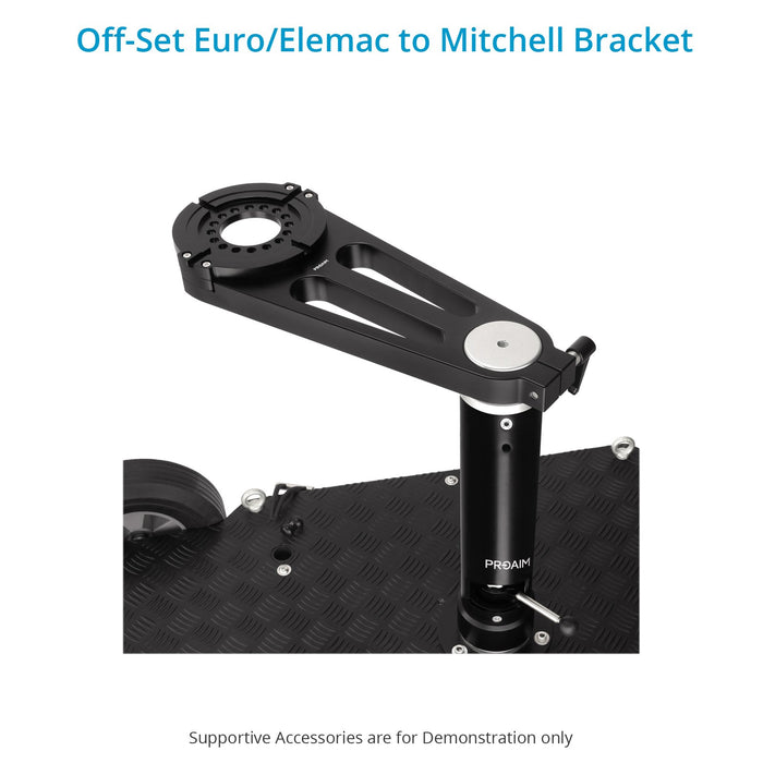 Proaim Offset Euro/Elemac to Mitchell Adapter Bracket