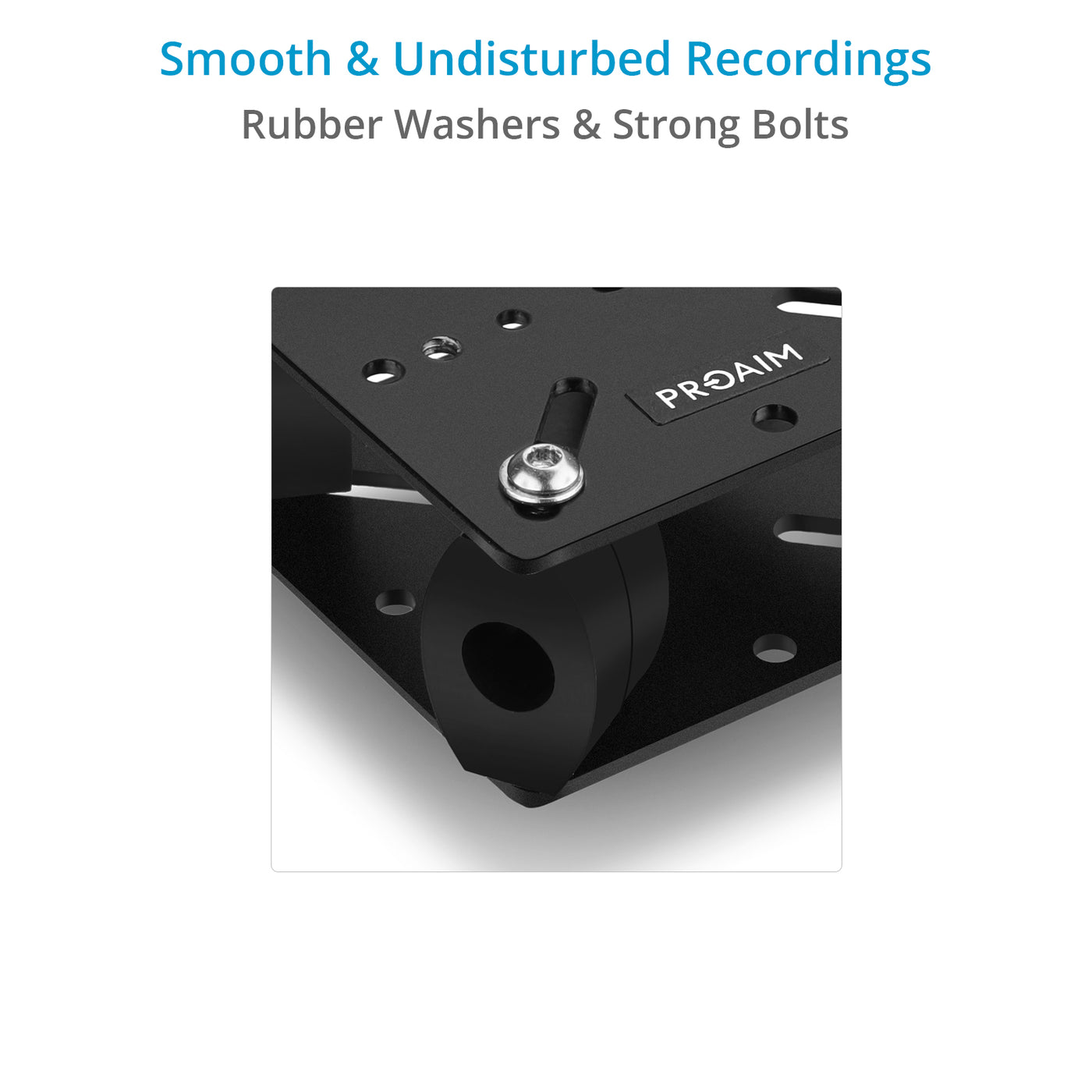 Proaim PTZ-10 Mount for PTZ Cameras - Vibration Isolator | VESA Mounti ...