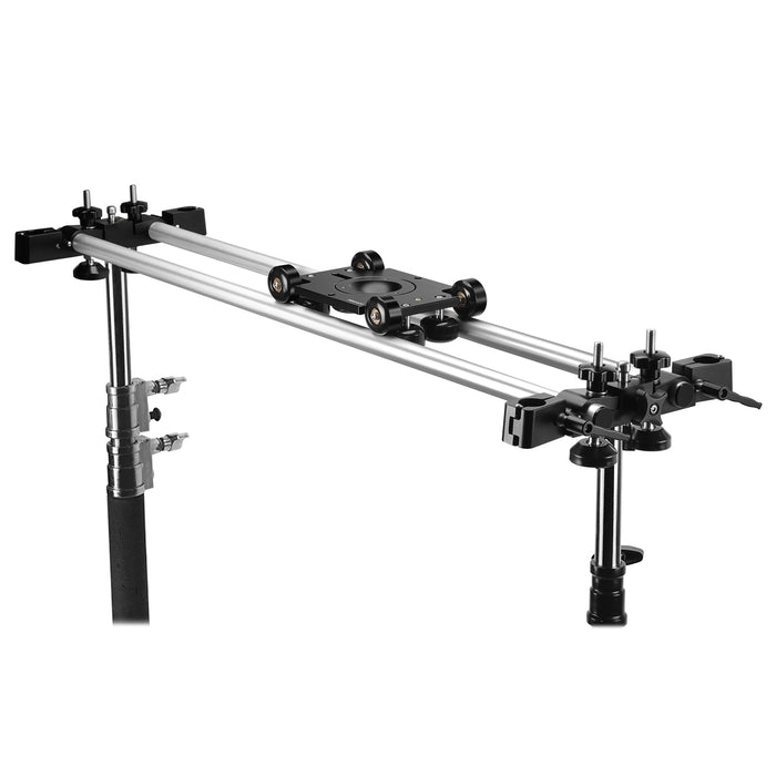 Proaim Polaris Mini Portable Video Camera Dolly w Universal Track Ends | Mitchell & 75mm Bowl Mount