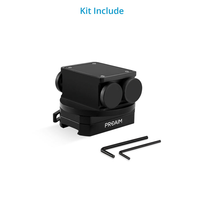 Proaim Quick Release 4TR Gimbal Mount for DJI Ronin, Ronin-M/MX Gimbal