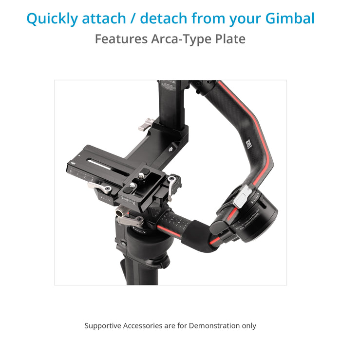 Proaim SnapRig Arca-Type Quick Release for DJI RS 2, RSC 2 Camera Gimbals