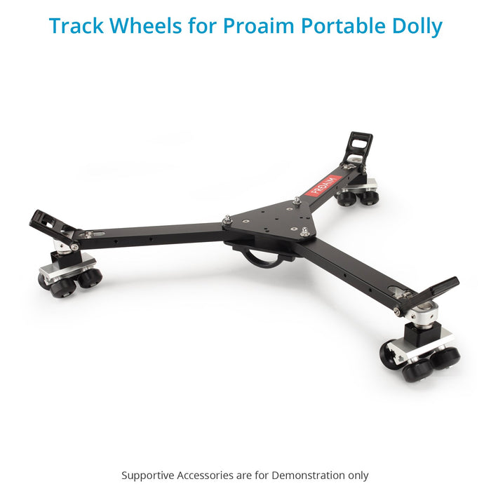 Proaim Track Wheel Set for Proaim Portable Dolly