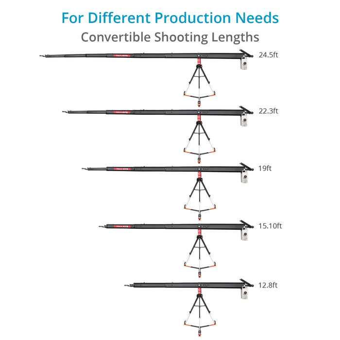 Proaim Kite-22 Starter Package - 24.5ft Camera Jib Crane for Video Film Productions