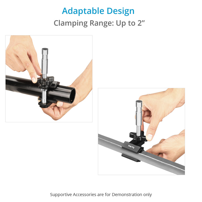 Proaim SnapRig End Jaw Vise Grip/Clamp with 5/8” Baby Pin. CL217.