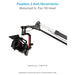 Proaim 10' Wave-2 Camera Jib Crane, Pan Tilt, Dolly Stand | Gimbal Compatible