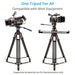 Proaim 100mm Camera Tripod Stand with Aluminum Spreader