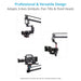 Proaim 9ft Camera Crane Jib, Stand, Jr. Pan-Tilt | Gimbal Compatible