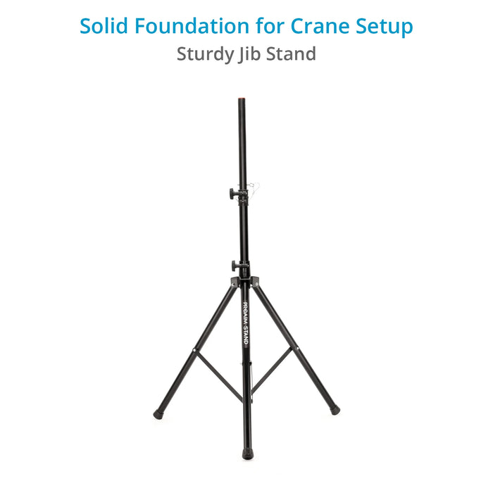 Proaim 9ft Camera Crane Jib, Stand, Jr. Pan-Tilt | Gimbal Compatible