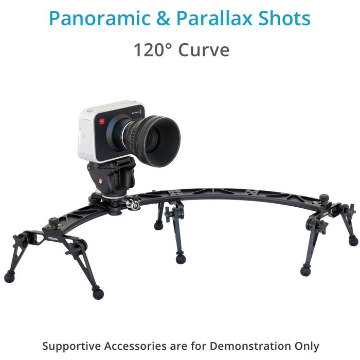motorized curved camera slider